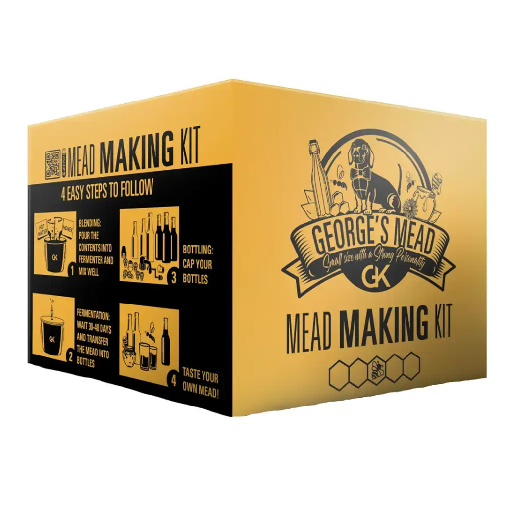 Zestaw do produkcji domowego miodu pitnego – George's Mead (5 litrów)