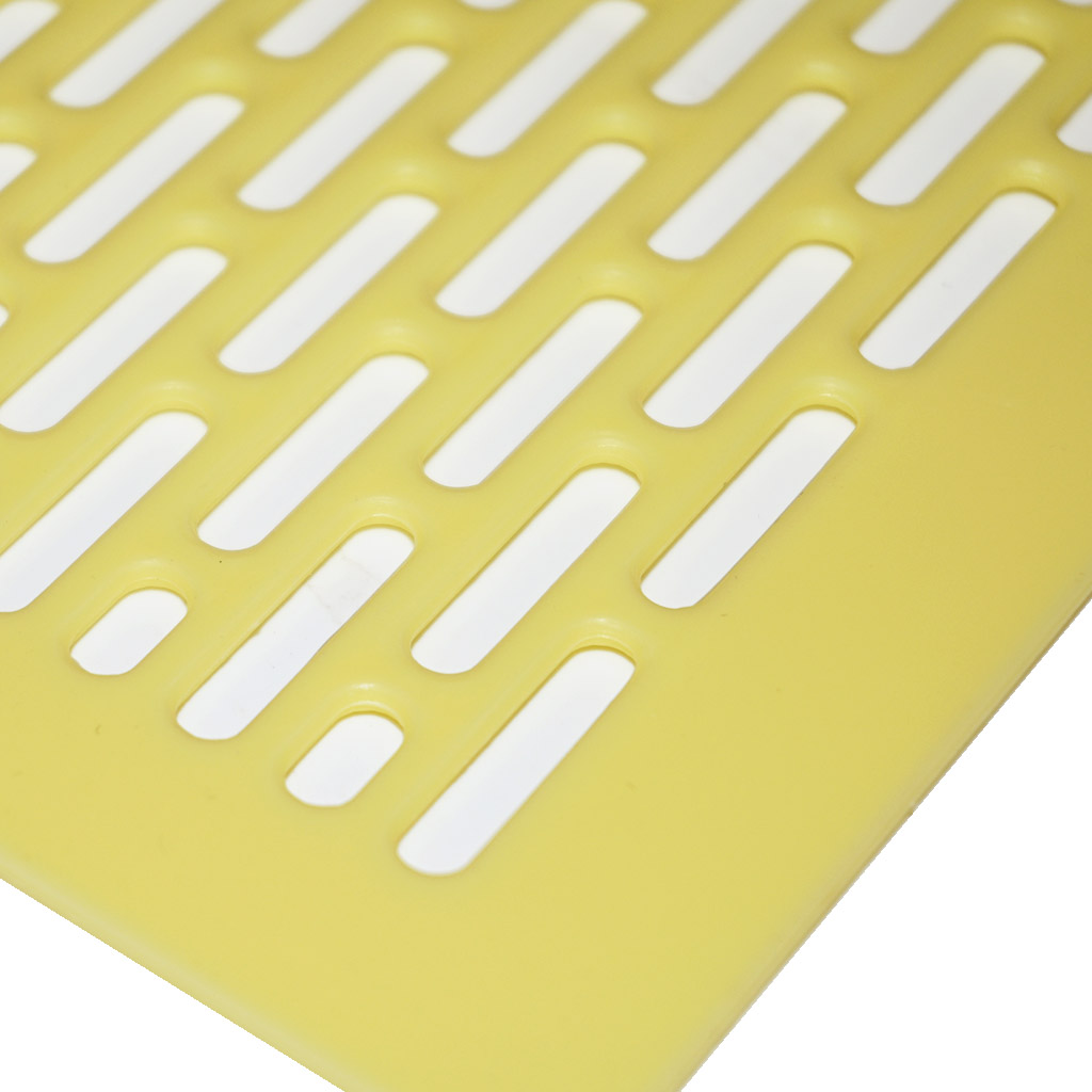 Krata odgrodowa - naprzemienna - plastik lany - 510x425 mm