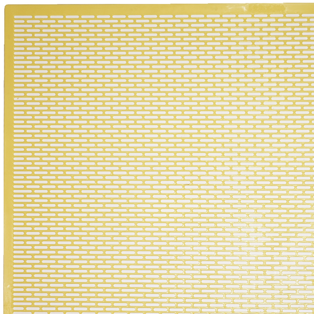 Krata odgrodowa - naprzemienna - plastik lany - 510x425 mm