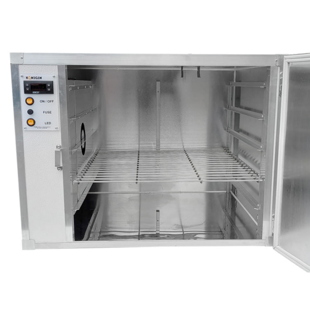 Biała komora dekrystalizacyjna z okienkiem w drzwiach – 125 l