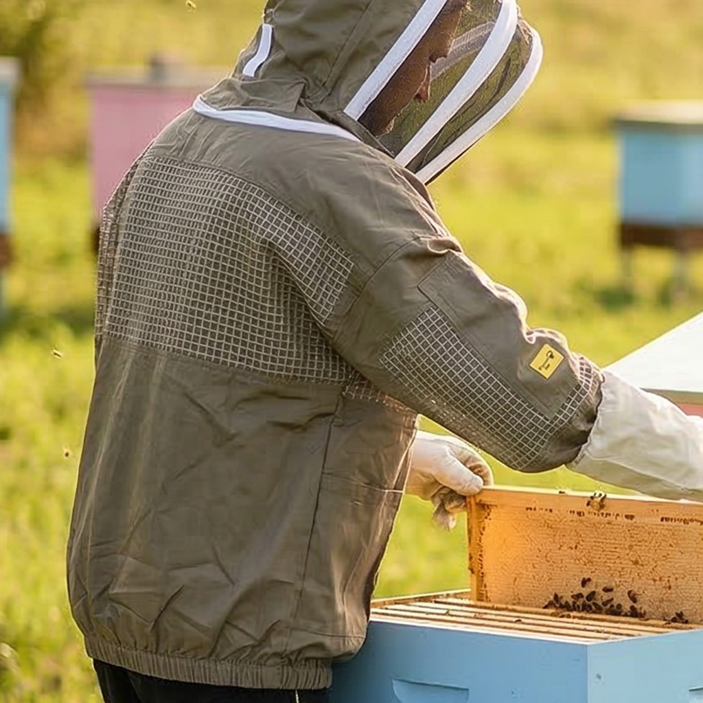 Kurtka pszczelarska z częściową wentylacją Elegant Bee - S-XXXXL
