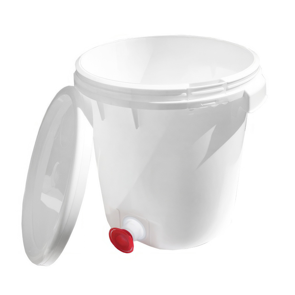 Wiadro plastik 40 kg z kranikiem