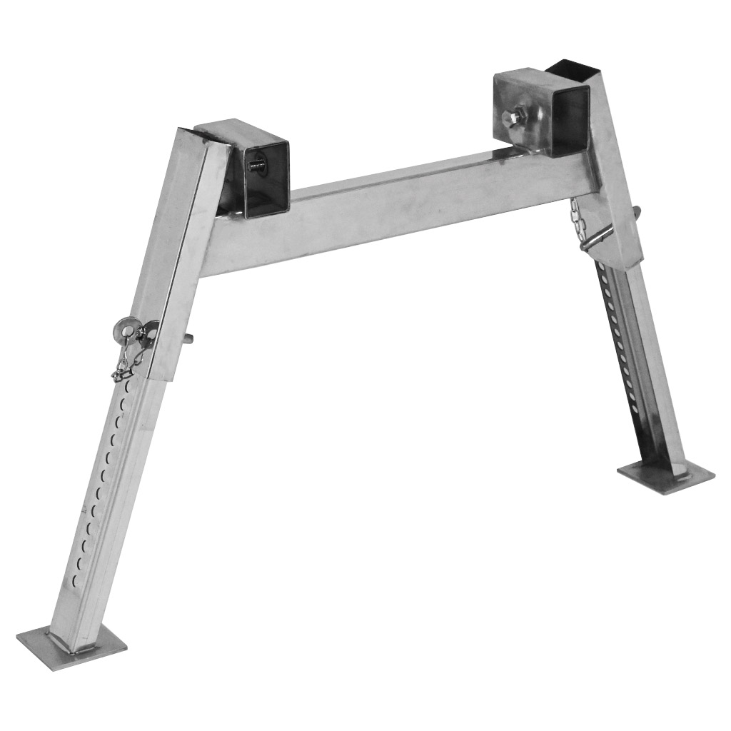 Stojak na ule ze stali nierdzewnej 23,5 - 56,5 cm - 1 szt