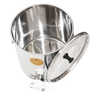 Odstojnik nierdzewny z zaworem plastikowym Mellarius - 25 kg