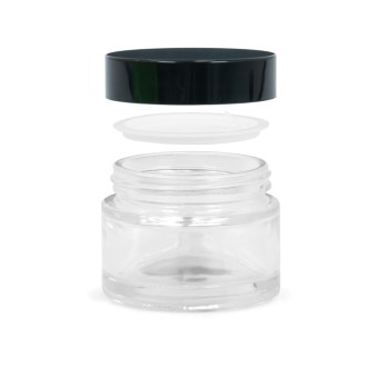 Szklany słoiczek kosmetyczny 50 ml