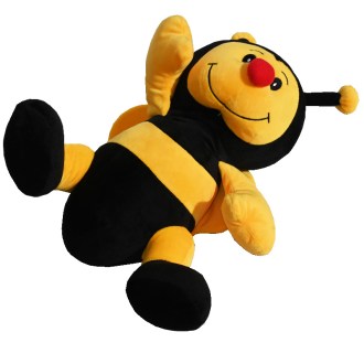 Duża pluszowa pszczoła  - 35 cm