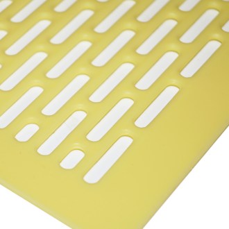 Krata odgrodowa - naprzemienna - plastik lany - 510x425 mm