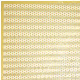 Krata odgrodowa - naprzemienna - plastik lany - 510x425 mm