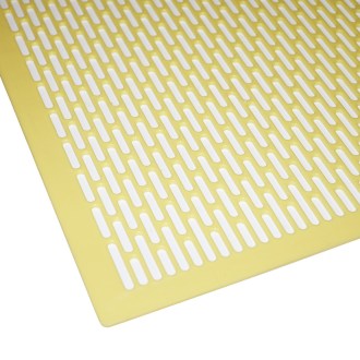Krata odgrodowa - naprzemienna - plastik lany - 510x425 mm