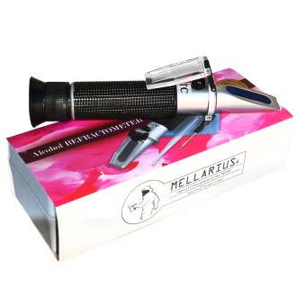 Refraktometr do pomiaru alkoholu Catania ATC - 0 do 25%