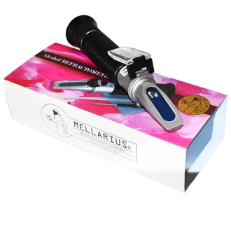 Refraktometr do pomiaru alkoholu Catania ATC - 0 do 25%