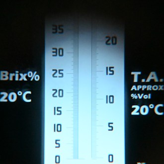 Refraktometr do alkoholu KING - od 0 do 80%