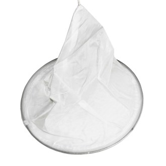 Stożkowe sito z nylonu z wzmocnieniem - drobne - 320 mm