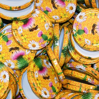 Nakrętka pszczoła na oście Ø 82 mm - karton 700 szt