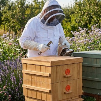 Bluza pszczelarska z kapturem - S - XXL