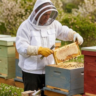 Profi kurtka pszczelarska z wentylacją - S-XXL