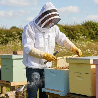 Profi kurtka pszczelarska z wentylacją - S-XXL