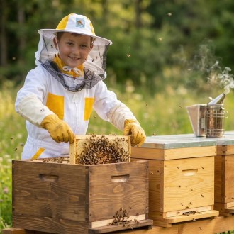 Kombinezon pszczelarski dla dzieci 104–164