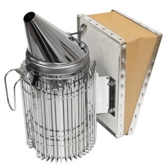 Podkurzacz nierdzewny - z ultra klatką - 28 cm