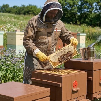 Kombinezon pszczelarski z wentylacją Elegant Bee - S-XXXXL