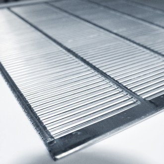 Krata odgrodowa nierdzewna 435x435 mm DE