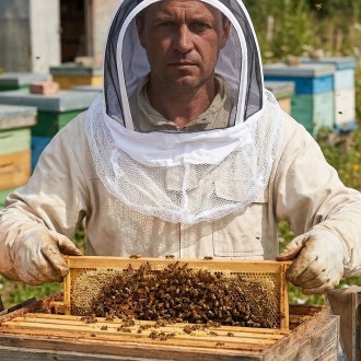 Maska pszczelarska Mellarius z welonem