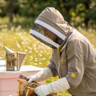 Kurtka pszczelarska z częściową wentylacją Elegant Bee - S-XXXXL