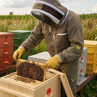 Kurtka pszczelarska z wentylacją Elegant Bee - S-XXXXL