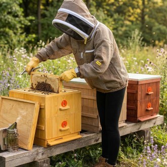 Kurtka pszczelarska z wentylacją Elegant Bee - S-XXXXL