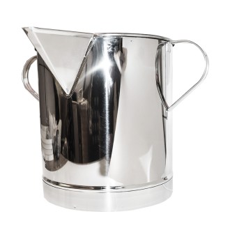 Wiadro nierdzewne z lejkiem - 14 kg