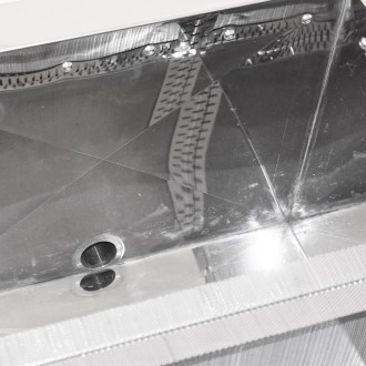 Pojemnik na miód z sitem kaskadowym oraz pokrywą Mellarius