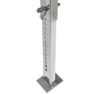 Stojak na ule ze stali nierdzewnej 23,5 - 56,5 cm - 1 szt