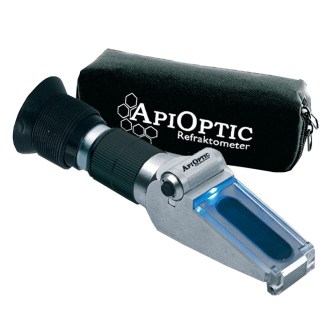 Cyfrowy refraktometr ApiOptic z oświetleniem