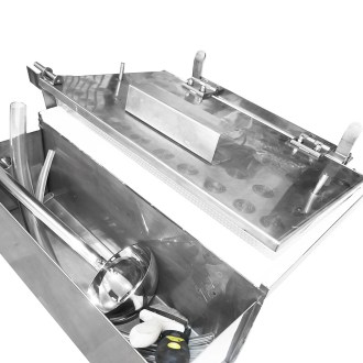 Prasa ręczna do węzy - chłodzona wodą - 420 x 205 mm