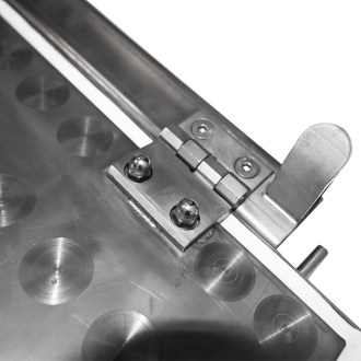 Prasa ręczna do przegród - chłodzona wodą - stal nierdzewna