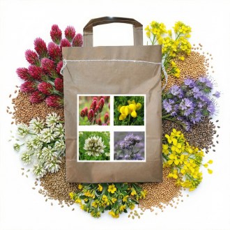 Mieszanka nektarodawców dla pszczół jednorocznych typ 1 - 1 kg