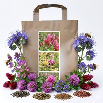 Mieszanka miododajna dla pszczół wieloletnia letnia - 1 kg