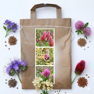 Mieszanka miododajna dla pszczół wieloletnia letnia - 1 kg