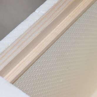 Skrzynka mateczna styrodurowa Langstroth JUMBO - 6 ramek