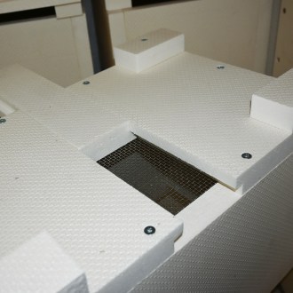 Skrzynka mateczna styrodurowa Langstroth JUMBO - 6 ramek