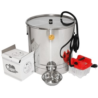 Topiarka do wytopu wosku Mellarius z wytwornicą pary P64