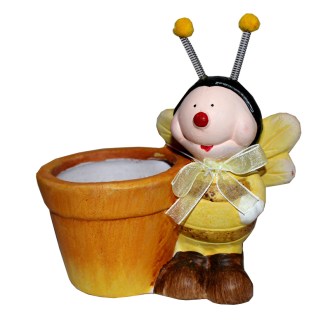 Doniczka ceramiczna pszczoła