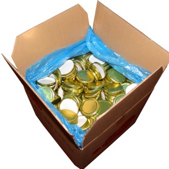 Nakrętka złota pasieka  Ø 82 mm - karton 700 szt