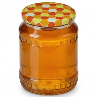 Nakrętka Ø 82 - kolorowy plaster miodu