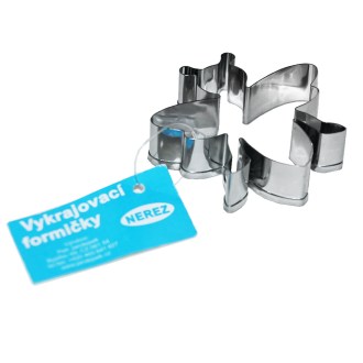 Wykrawacz pszczoła 60×60 mm - nierdzewny