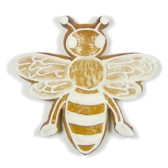 Wykrawacz pszczoła 60×60 mm - nierdzewny