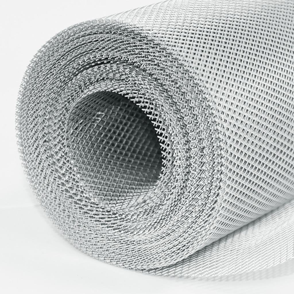 Siatka pszczelarska wyciągana - aluminium, oczko 4 mm, rolka 0,5 × 10 m