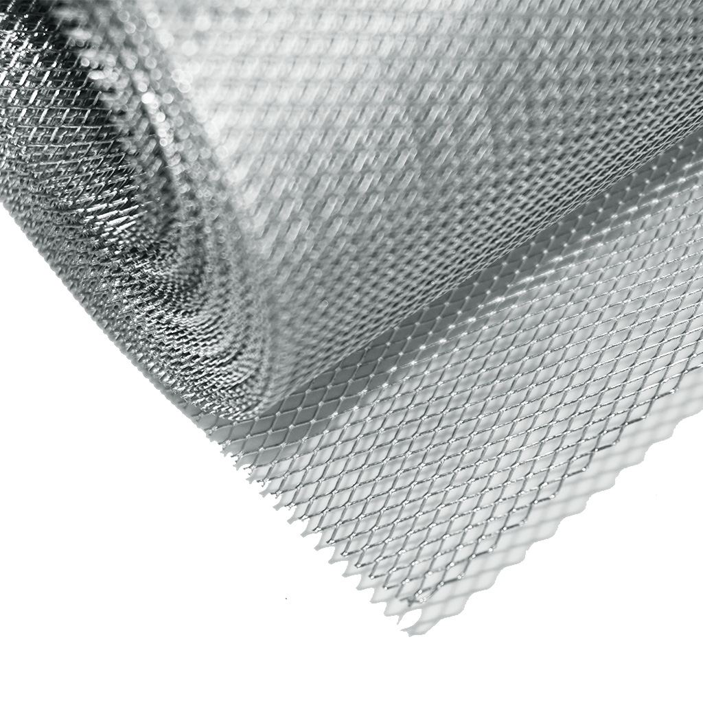 Siatka pszczelarska wyciągana - aluminium, oczko 4 mm, rolka 0,5 × 10 m