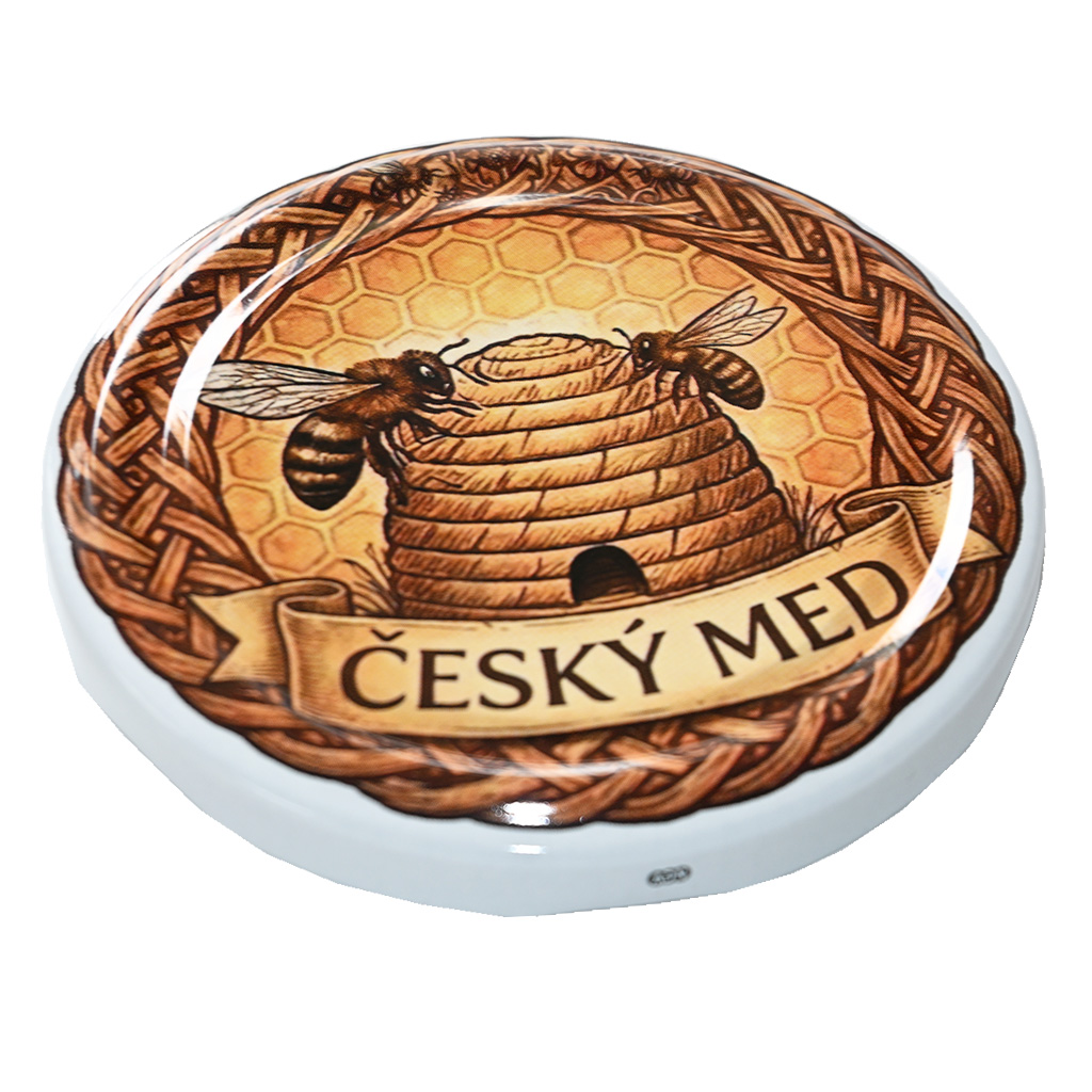 Zakrętka do słoika TO 82 - Czeski miód i ul - HOJ3